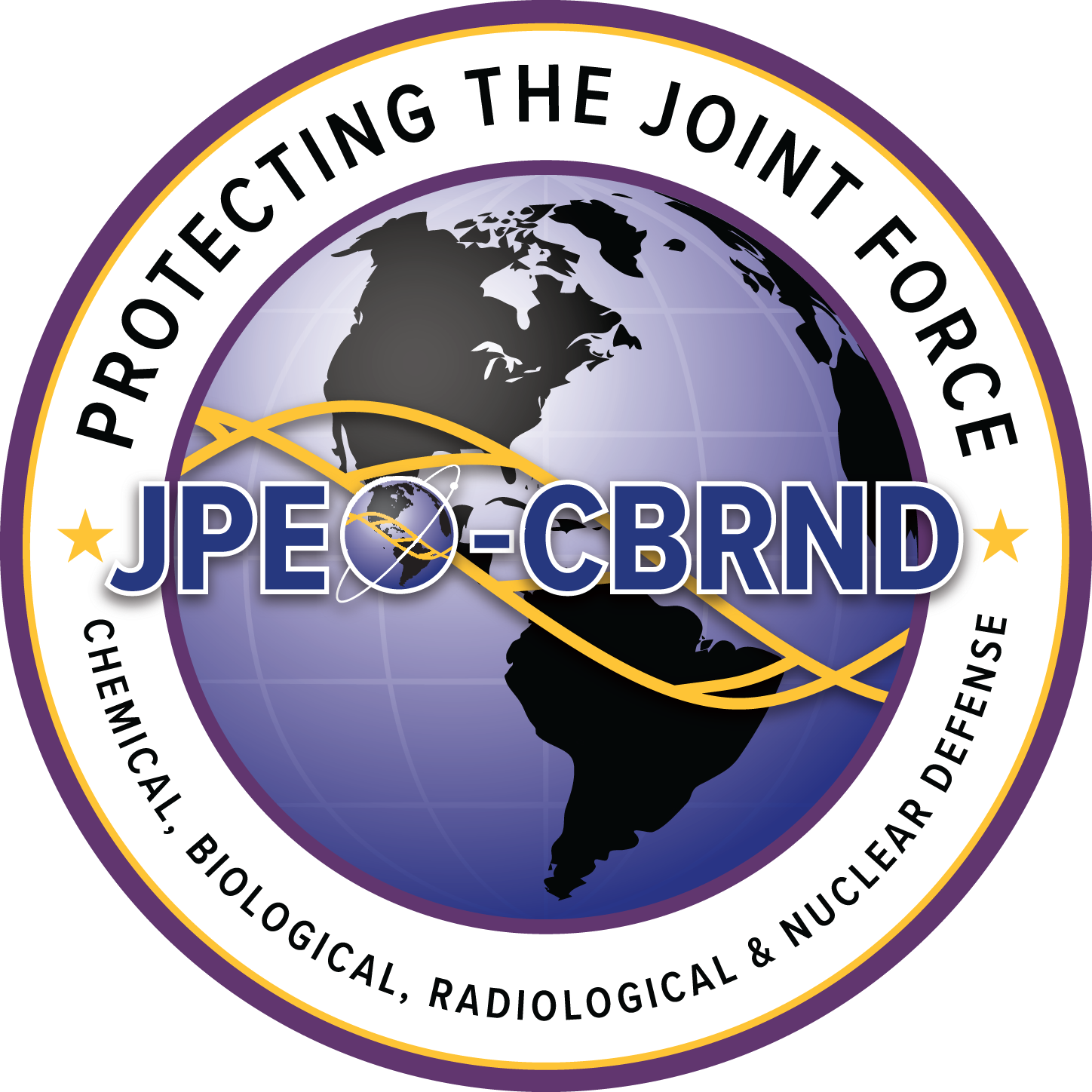 Joint Program Executive Office for Chemical and Biological Defense (JPEO-CBRND) Logo